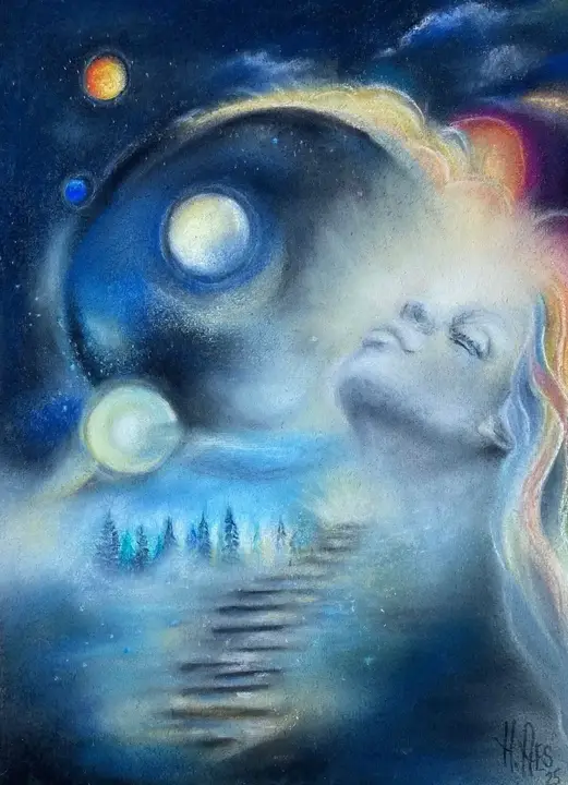 Pastellkreide von Helena Aeschbacher-Joos