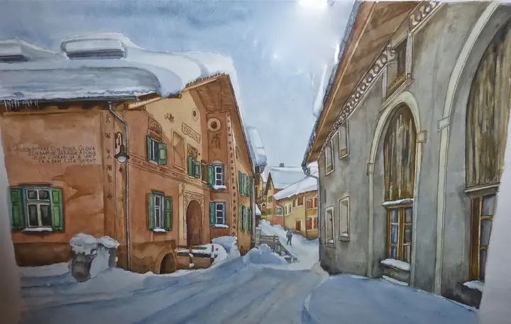 Guarda (Aquarell)