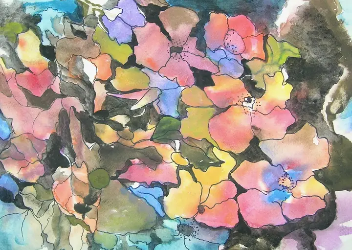 Veilchen (Aquarell)