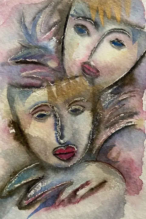 Duo g (Aquarell)