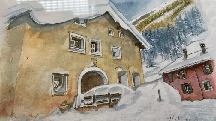 Susauna (Aquarell)