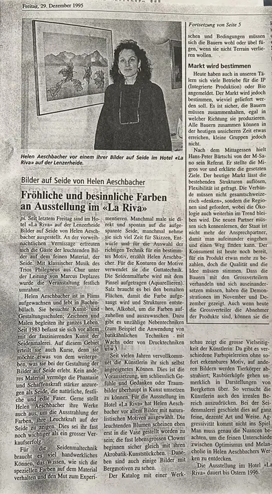 Zeitungsartikel: La Riva