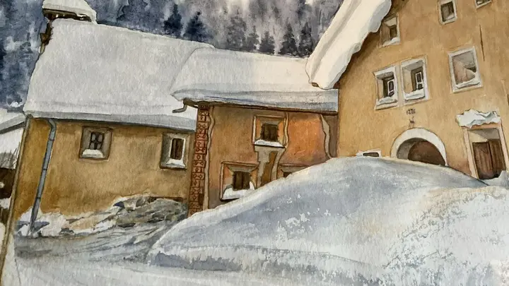 Susauna (Aquarell)