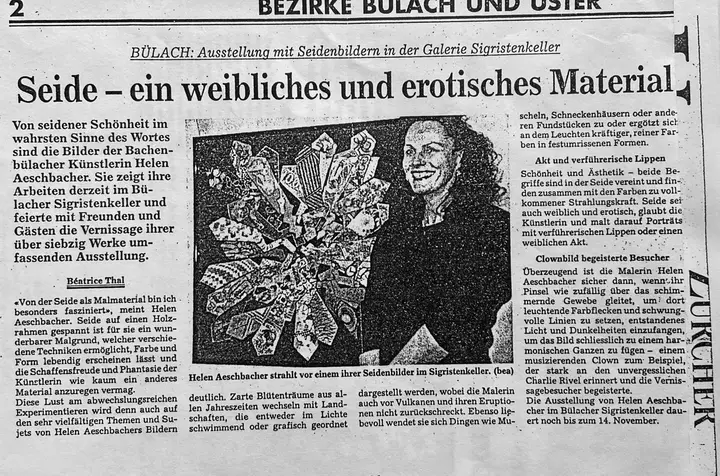 Zeitungsartikel: Zürcher Unterländer