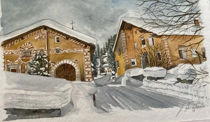 Madulein (Aquarell)